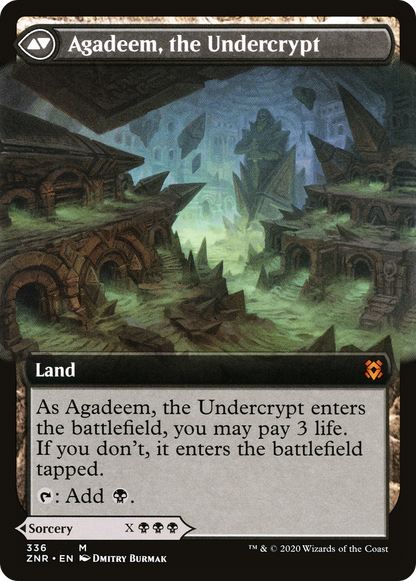Agadeem's Awakening (Extended Art) (ZNR-336) [Zendikar Rising] Foil