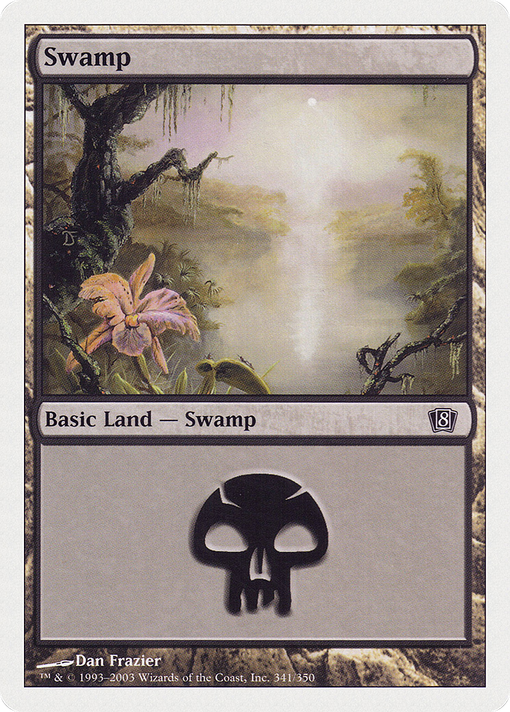 Swamp (8ED-341) [8th Edition]