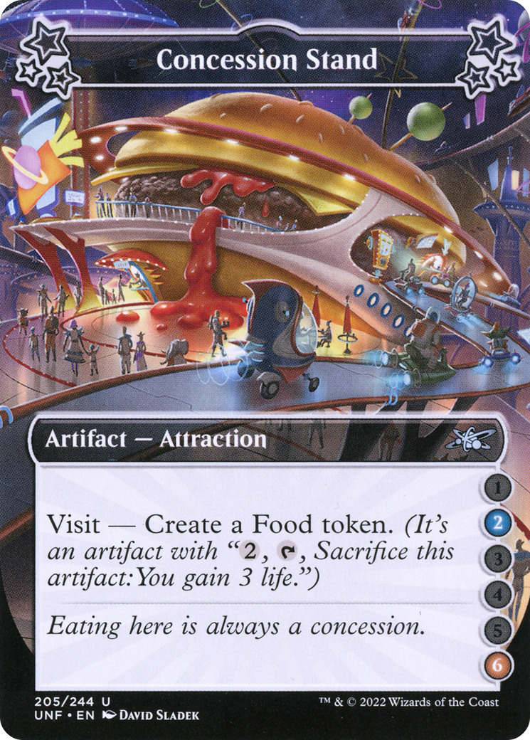 Concession Stand (2-6) (UNF-205) [Unfinity] Foil
