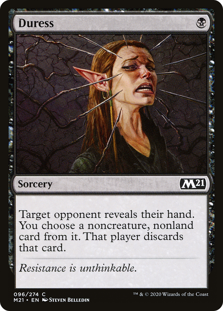 Duress (M21-096) [Core Set 2021] Foil