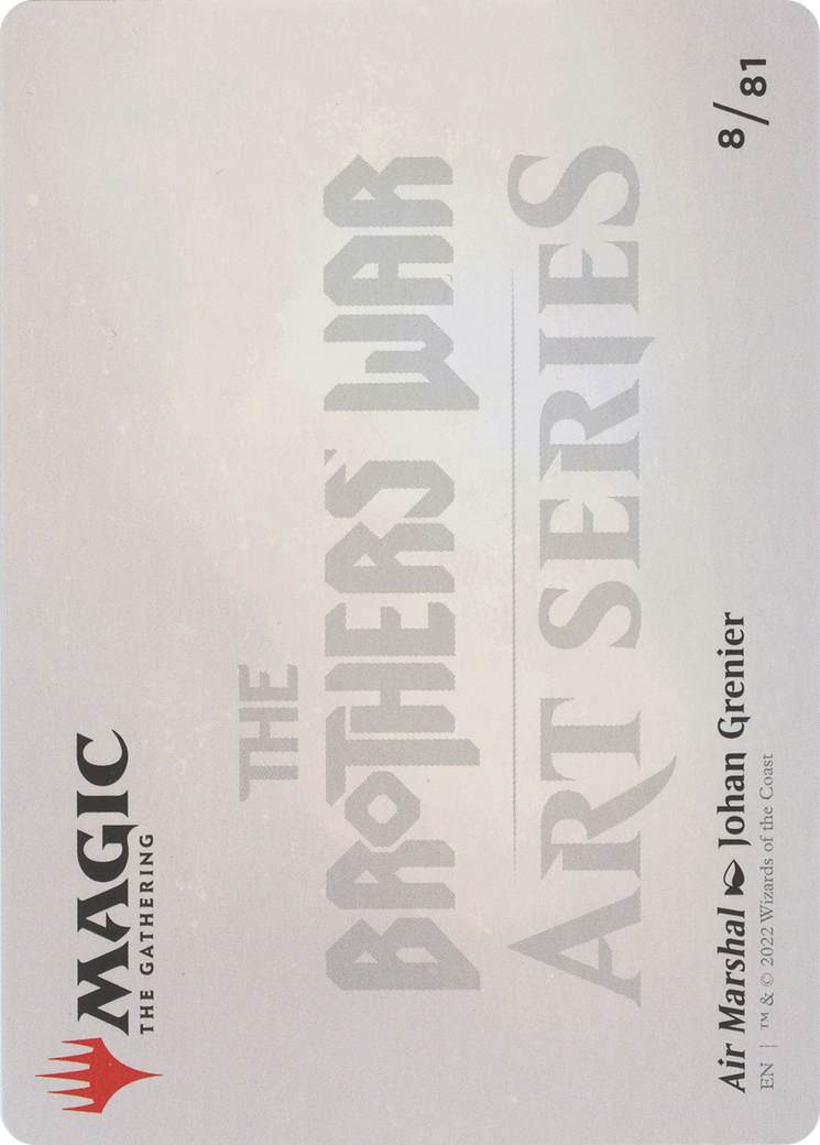 Air Marshal // Air Marshal (ABRO-008) (Borderless) [The Brothers' War Art Series]