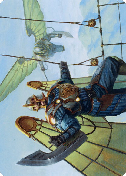 Air Marshal // Air Marshal (ABRO-008) (Borderless) [The Brothers' War Art Series]