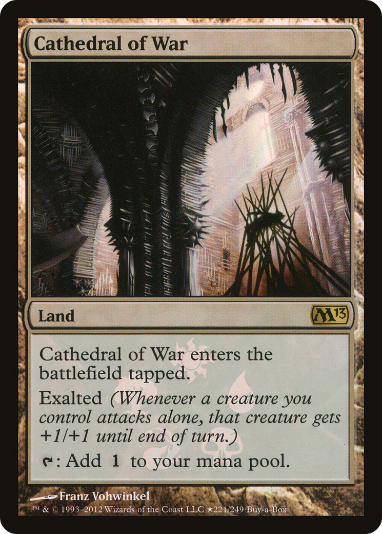 Cathedral of War (BABP-221) [Magic 2013 Promos] Foil