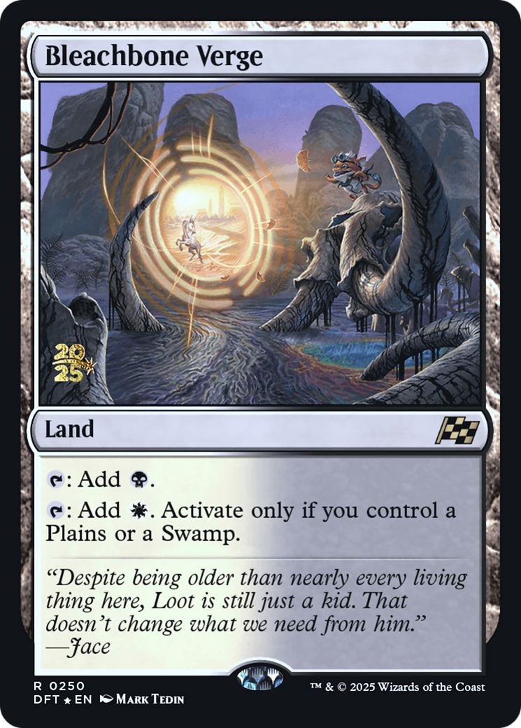 Bleachbone Verge (PRE-250) [Prerelease Cards] Foil