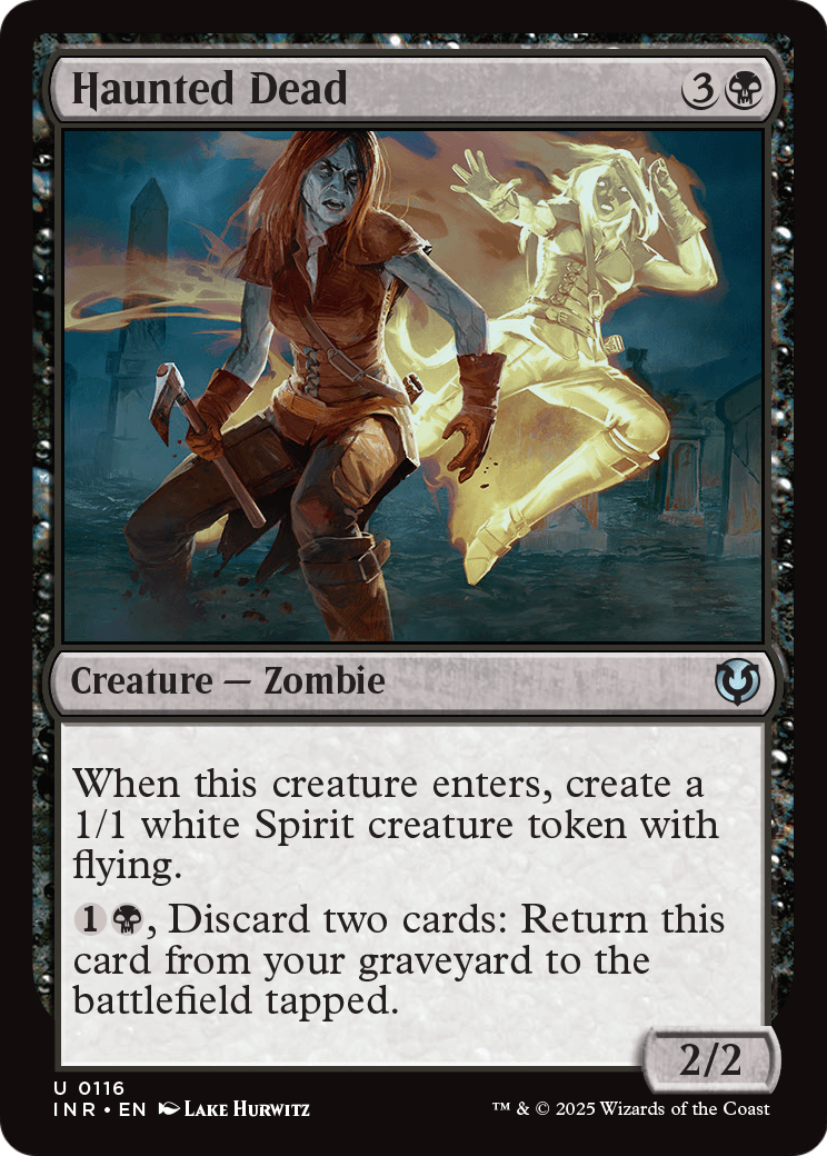 Haunted Dead (INR-116) [Innistrad Remastered] Foil