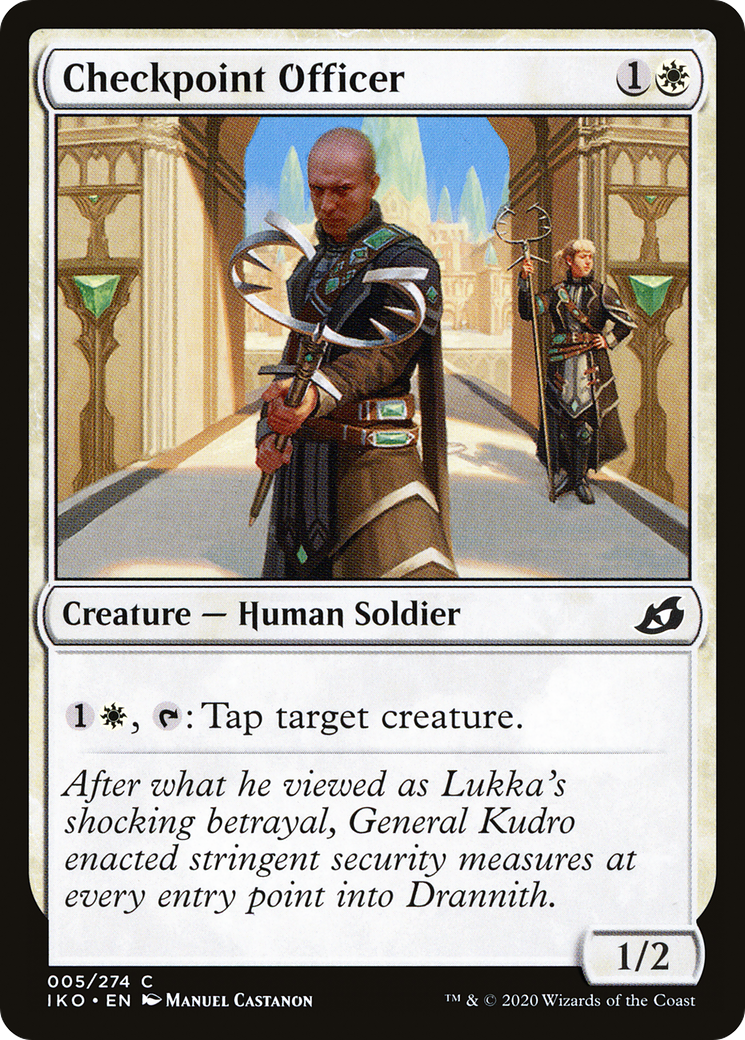 Checkpoint Officer (IKO-005) [Ikoria: Lair of Behemoths]