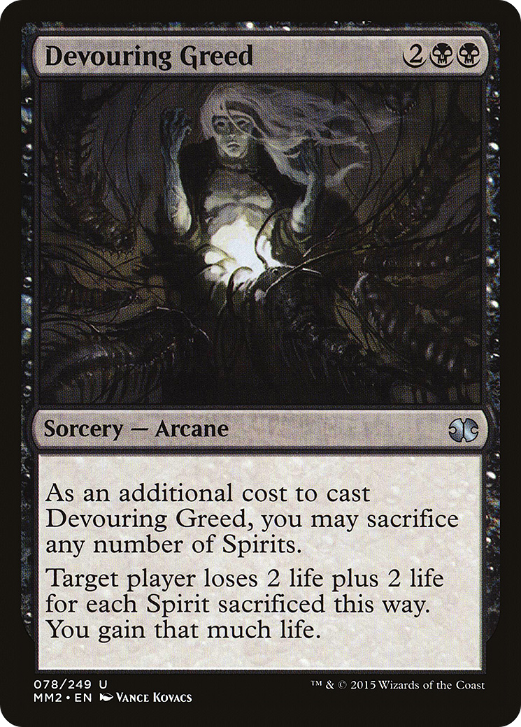 Devouring Greed (MM2-078) [Modern Masters 2015] Foil