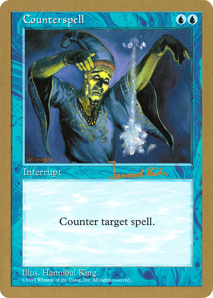 Counterspell - 1997 Janosch Kuhn (5ED) [World Championship Decks 1997]