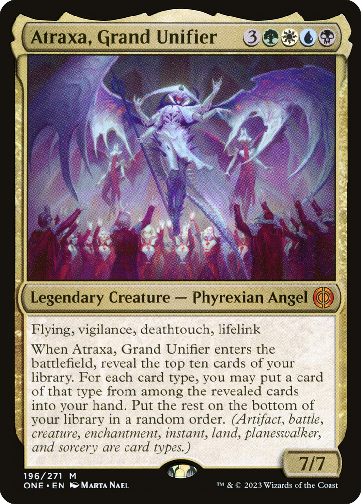 Atraxa, Grand Unifier (ONE-196) [Phyrexia: All Will Be One]