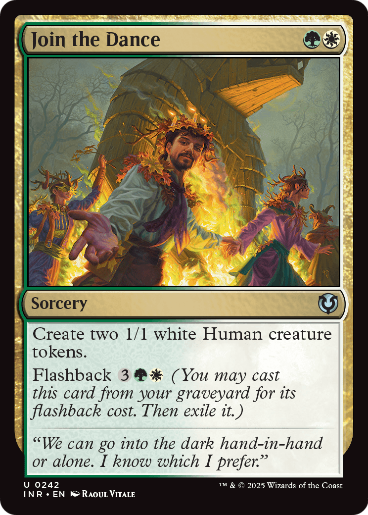 Join the Dance (INR-242) [Innistrad Remastered] Foil
