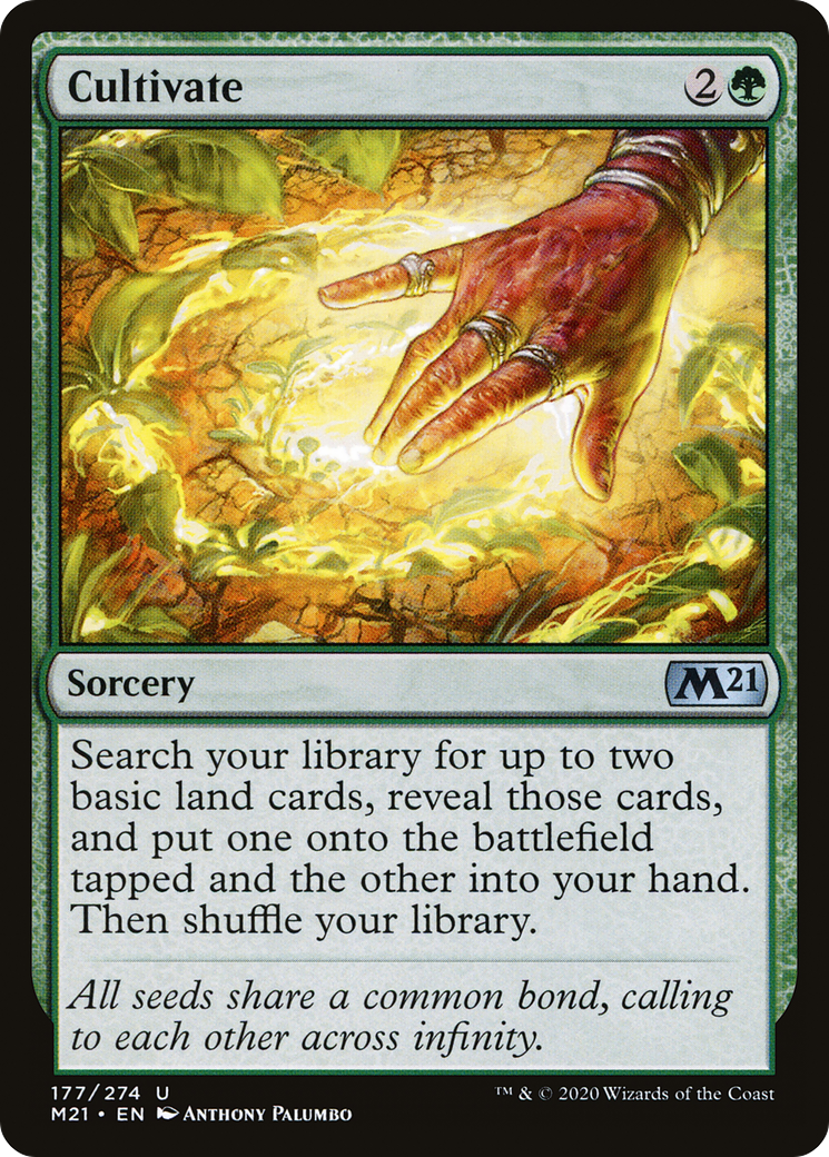 Cultivate (M21-177) [Core Set 2021]