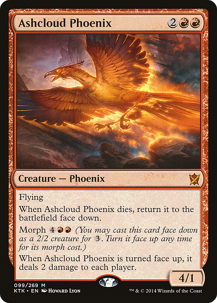 Ashcloud Phoenix (KTK-099) [Khans of Tarkir]