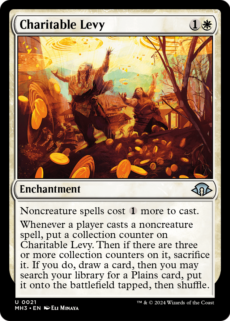 Charitable Levy (MH3-021) [Modern Horizons 3] Foil