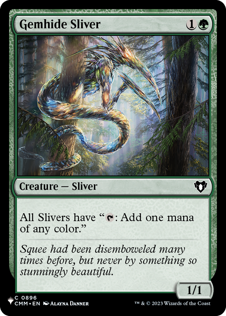 Gemhide Sliver (LIST-CMM-896) [The List]