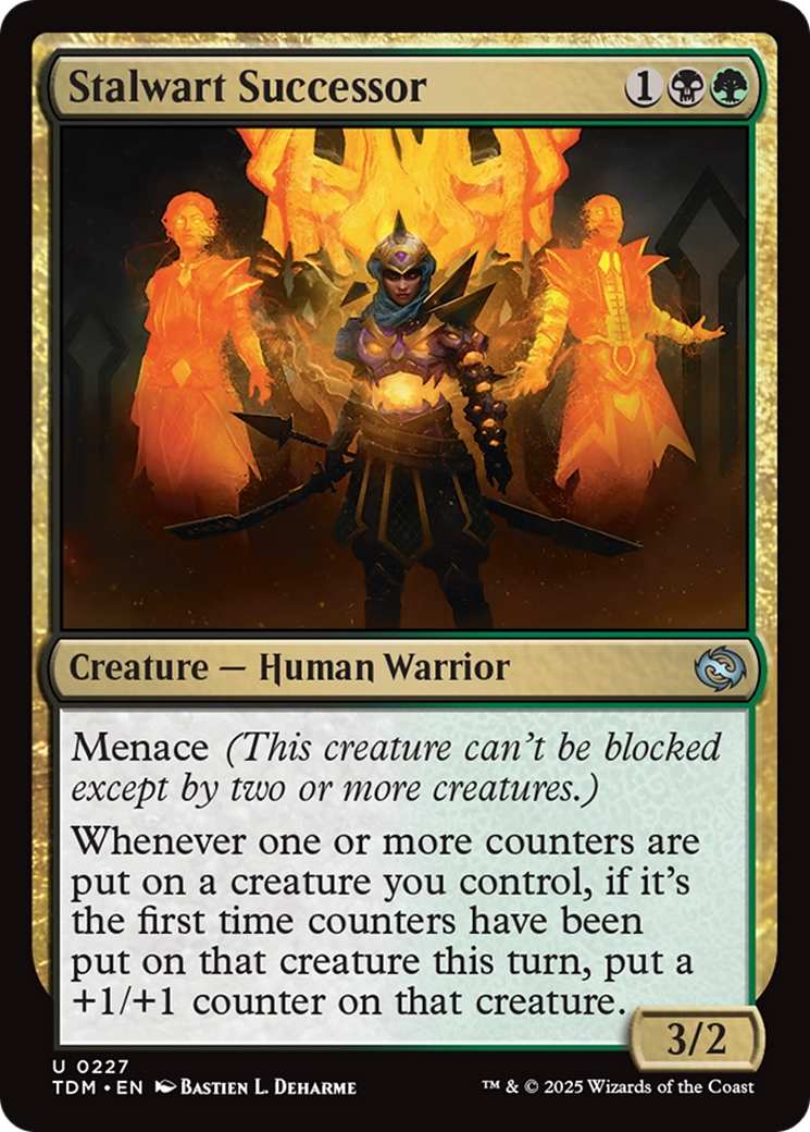 Stalwart Successor (TDM-227) [Tarkir: Dragonstorm] Foil