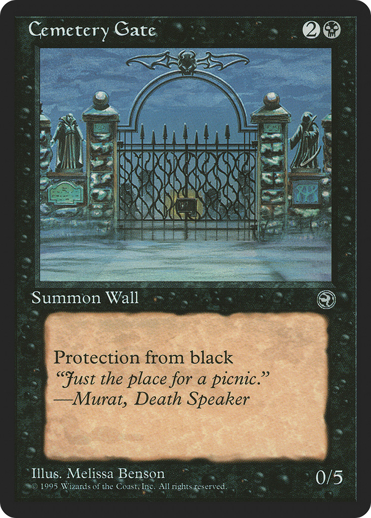 Cemetery Gate [Version 2] (HML-005) [Homelands]