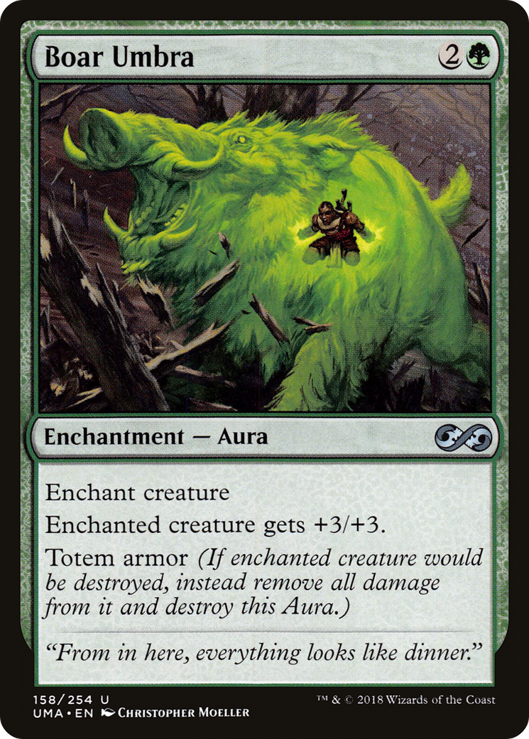 Boar Umbra (UMA-158) [Ultimate Masters] Foil