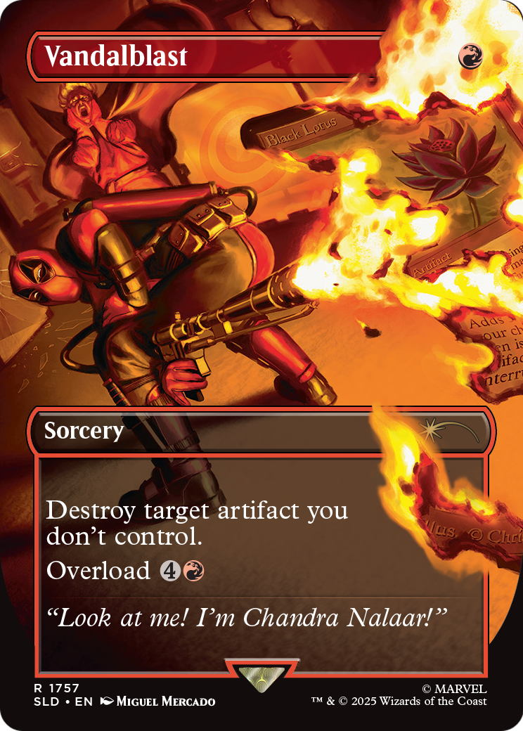 Vandalblast (SLD-1757) (Borderless) [Secret Lair Drop]