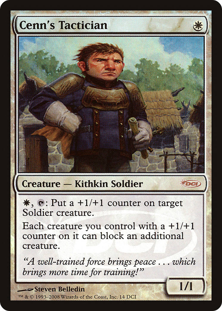 Cenn's Tactician (WPN-014) [DCI Promos] Foil