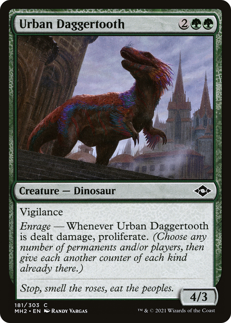 Urban Daggertooth (MH2-181) [Modern Horizons 2] Foil