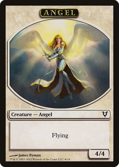 Angel // Demon Double-Sided Token (PRE-01★) [Open the Helvault] Foil