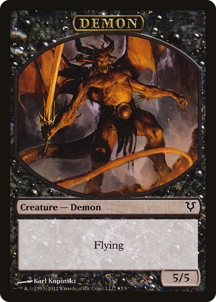 Angel // Demon Double-Sided Token (PRE-01★) [Open the Helvault]