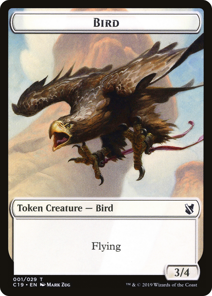 Bird (TC19-001) [Commander 2019 Tokens]