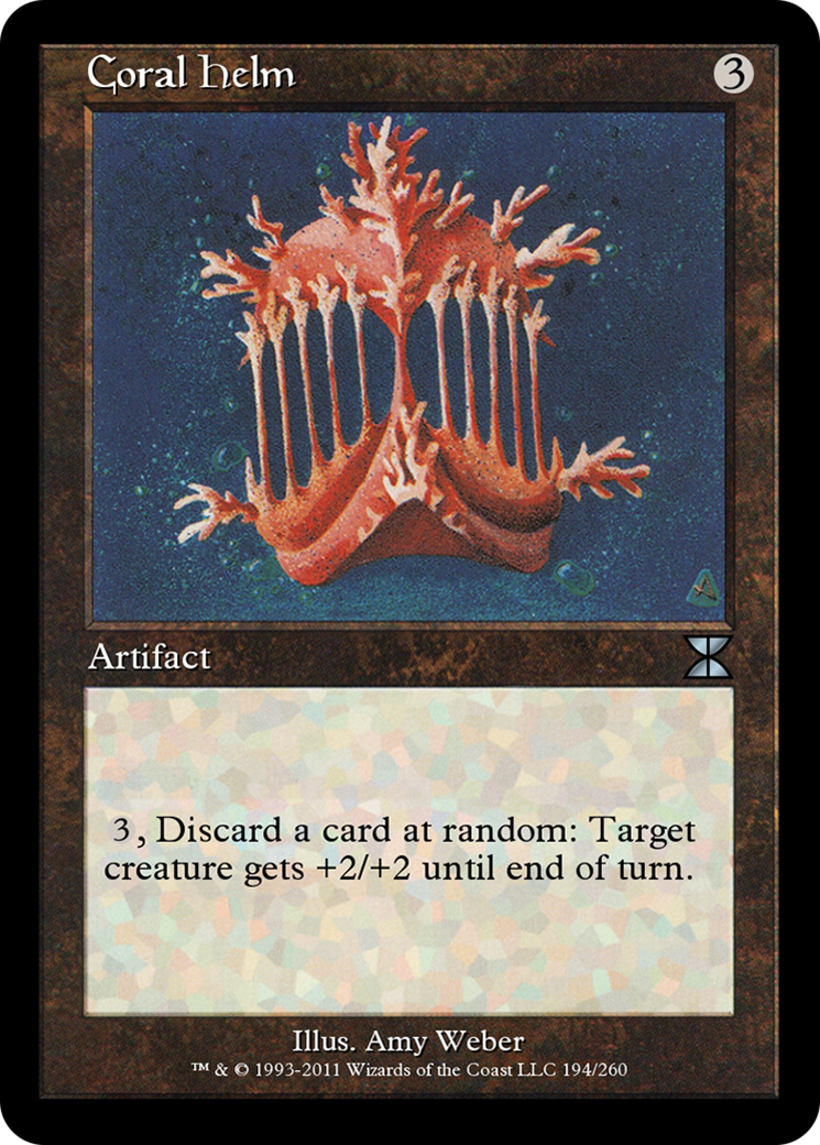 Coral Helm (ME4-194) [Masters Edition IV] Foil