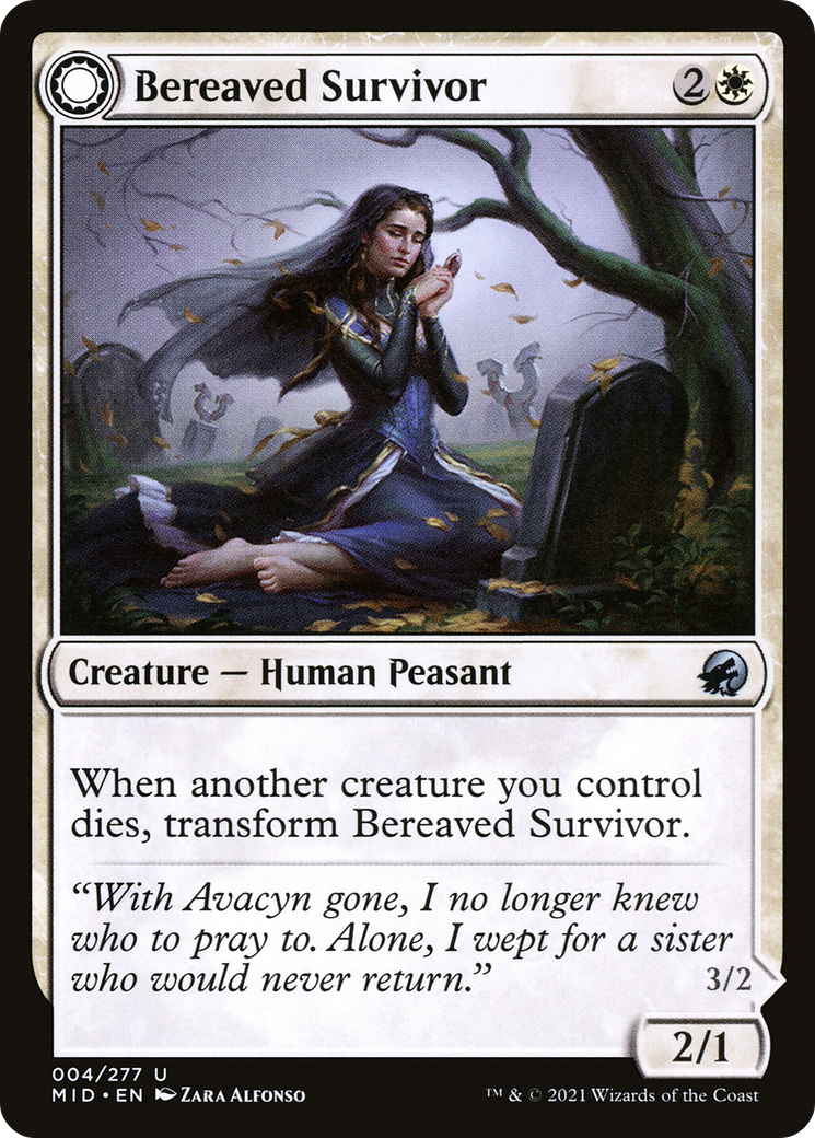 Bereaved Survivor (MID-004) [Innistrad: Midnight Hunt]