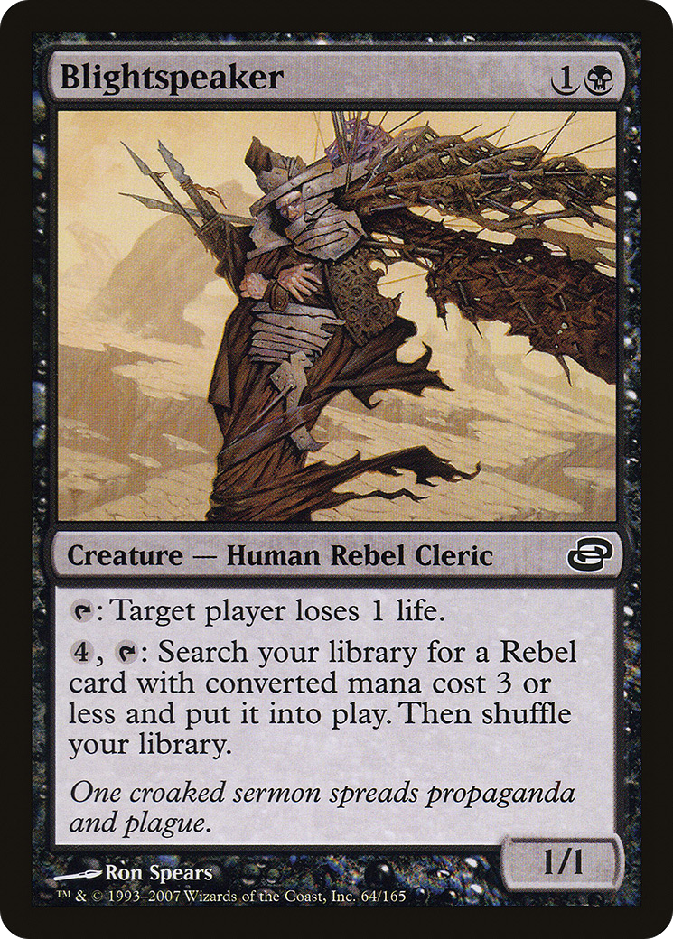Blightspeaker (PLC-064) [Planar Chaos] Foil