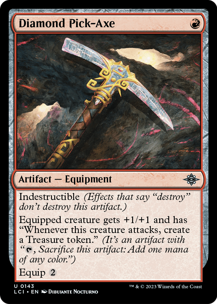 Diamond Pick-Axe (LCI-143) [The Lost Caverns of Ixalan]