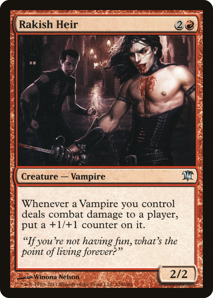 Rakish Heir (ISD-158) [Innistrad]