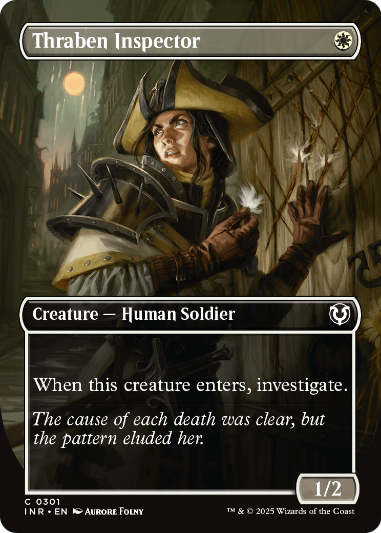Thraben Inspector (Borderless) (INR-301) [Innistrad Remastered]