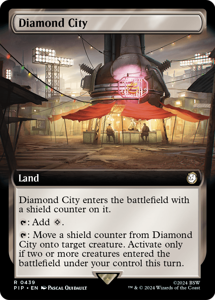 Diamond City (Extended Art) (PIP-439) [Fallout]