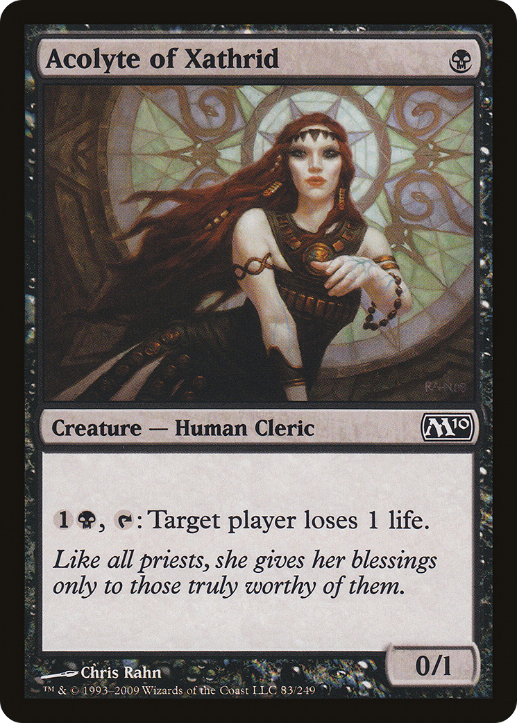 Acolyte of Xathrid (M10-083) [Magic 2010] Foil