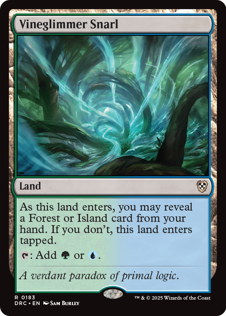 Vineglimmer Snarl (DRC-183) [Commander: Aetherdrift]