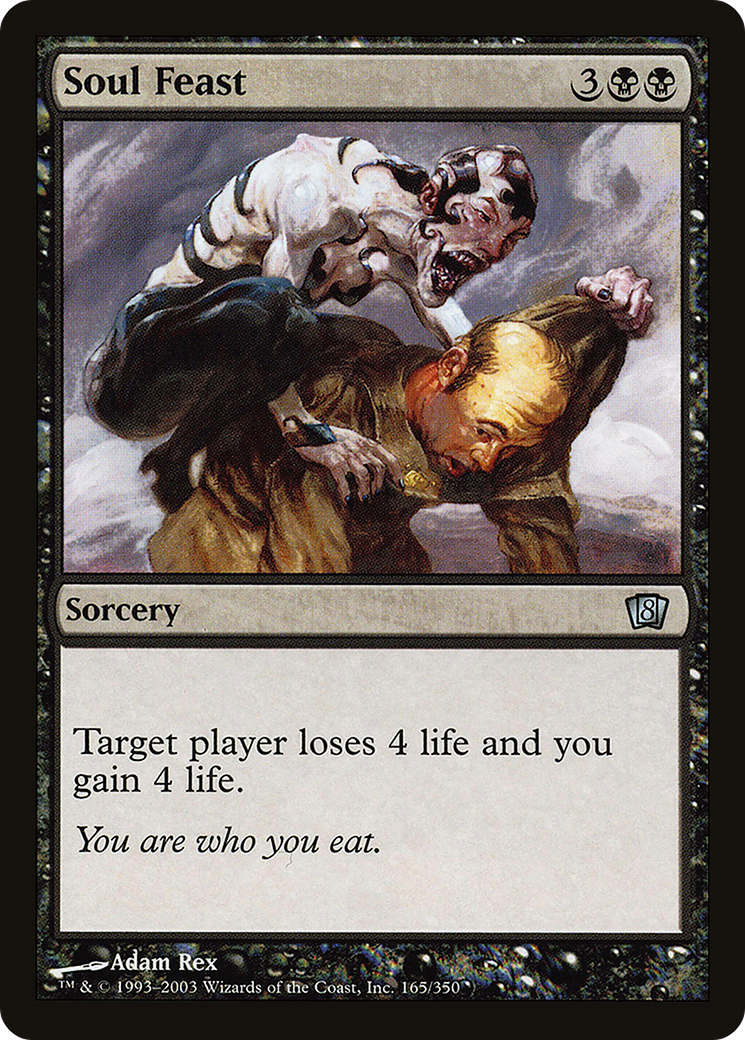 Soul Feast (8ED-165) [8th Edition] Foil