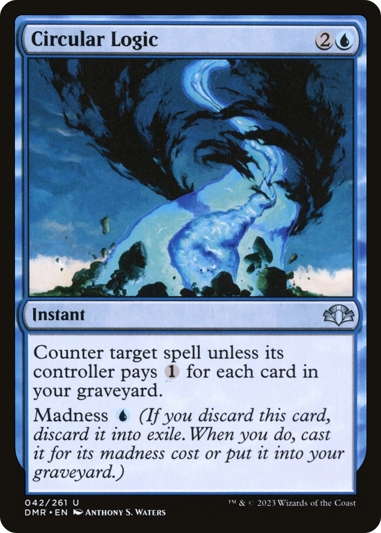 Circular Logic (DMR-042) [Dominaria Remastered] Foil