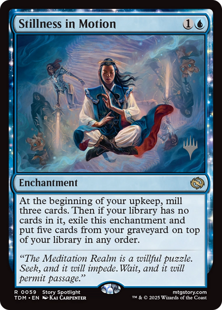 Stillness in Motion (PPTDM-059) [Promo Pack: Tarkir: Dragonstorm]