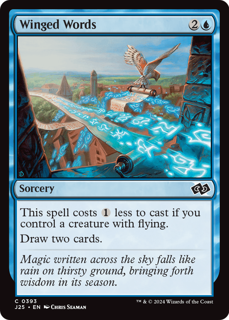 Winged Words (J25-393) [Foundations Jumpstart]