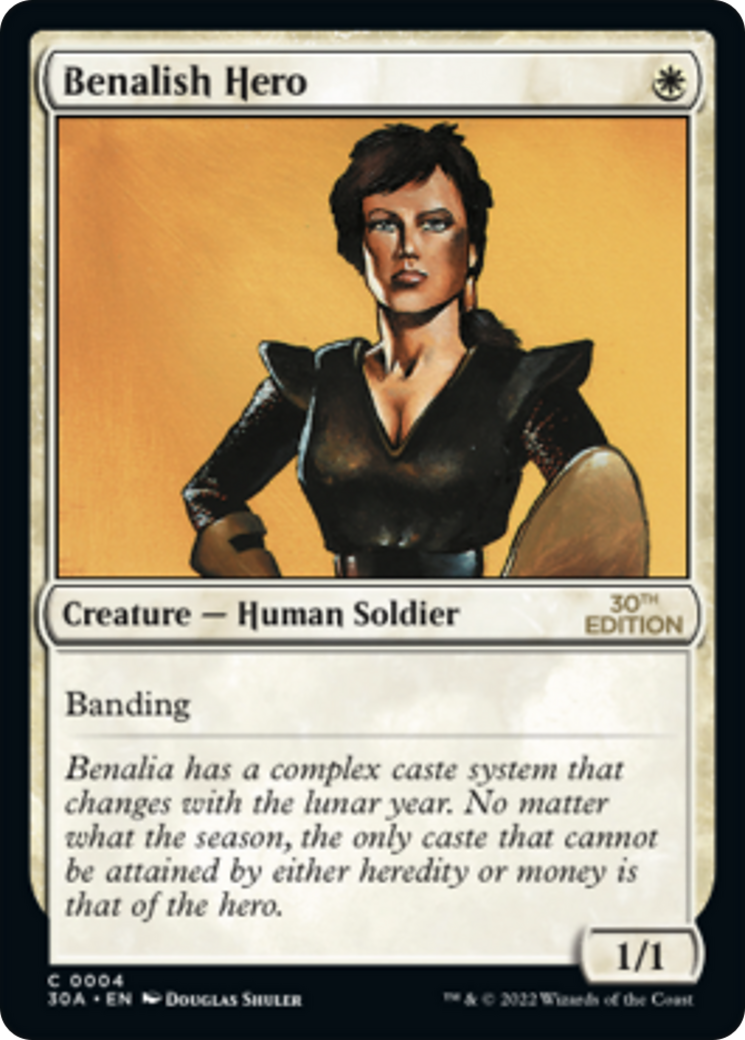 Benalish Hero (30A-004) [30th Anniversary Edition]