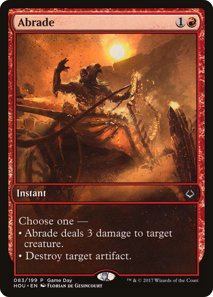 Abrade (GAME-083) [Hour of Devastation Promos]