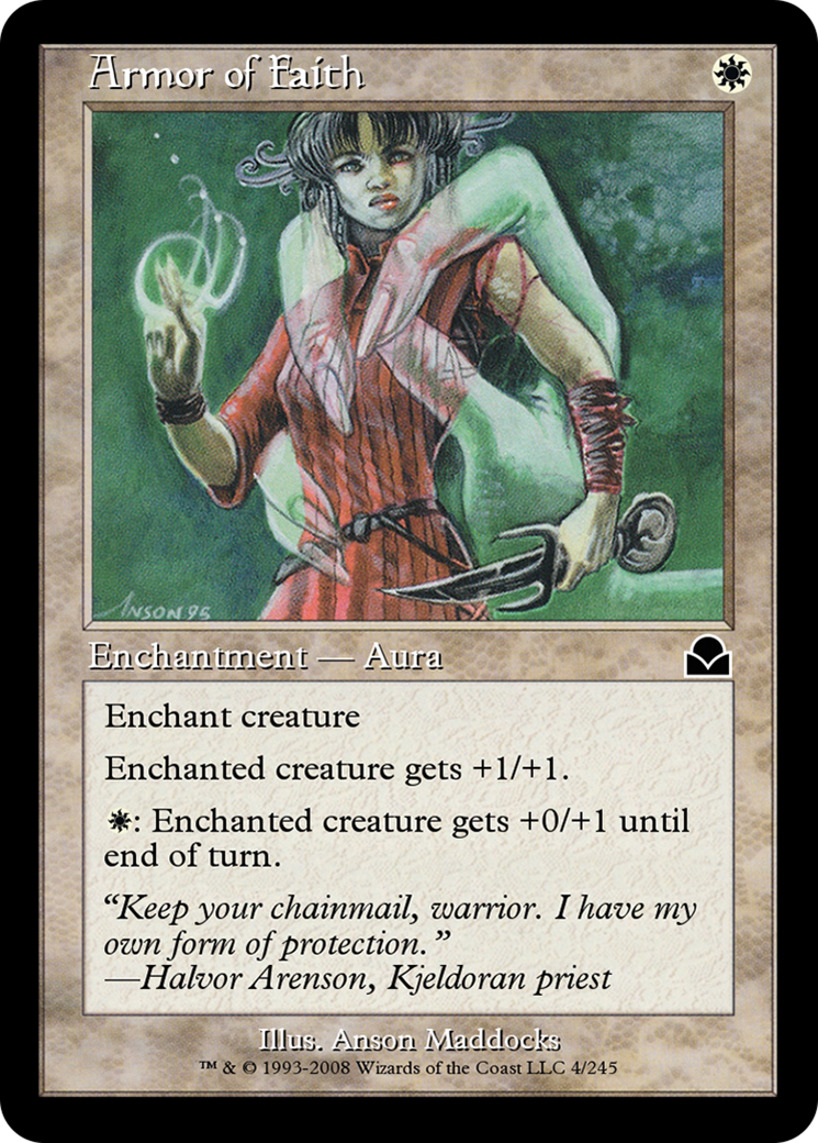 Armor of Faith (ME2-004) [Masters Edition II] Foil