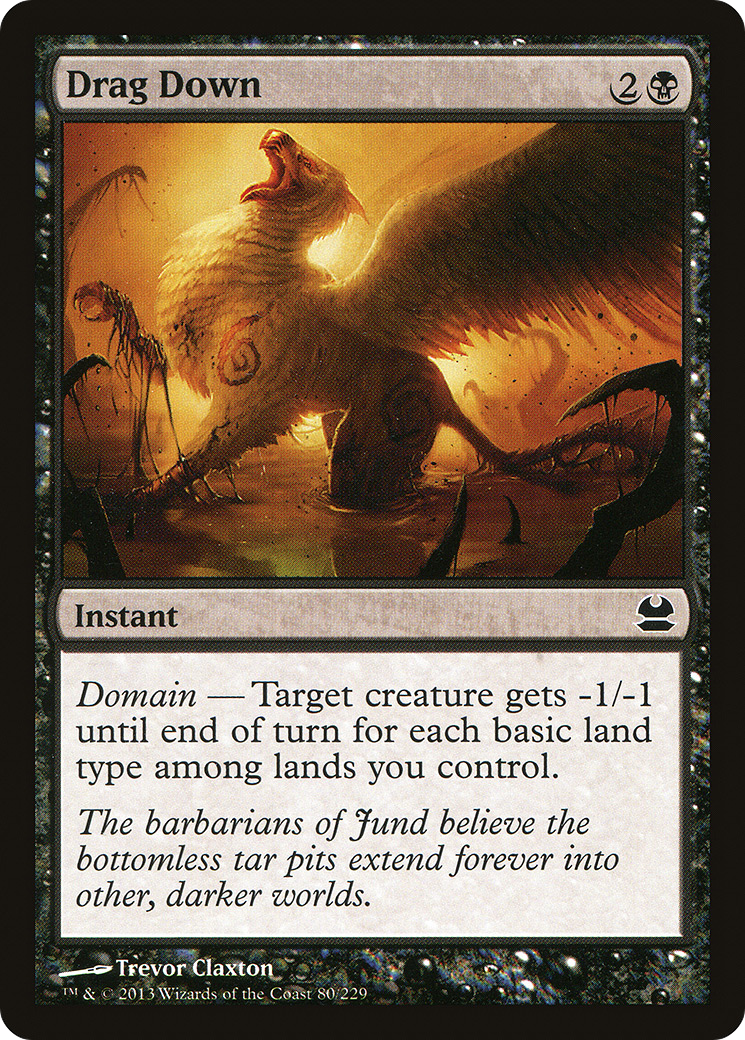 Drag Down (MMA-080) [Modern Masters] Foil