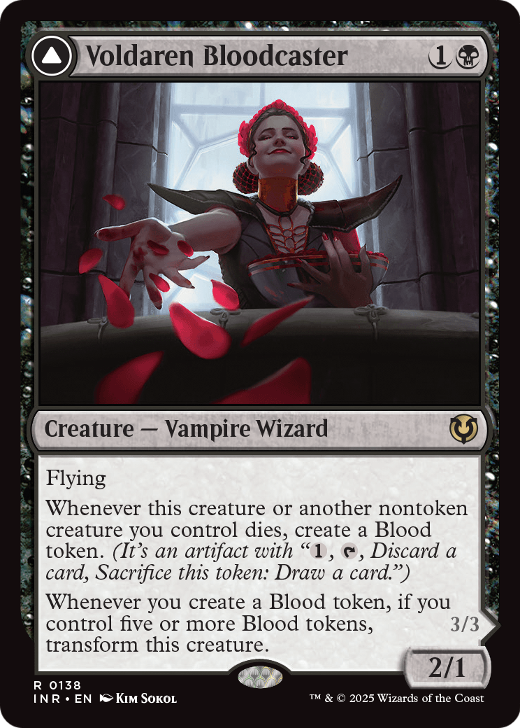 Voldaren Bloodcaster (INR-138) [Innistrad Remastered] Foil