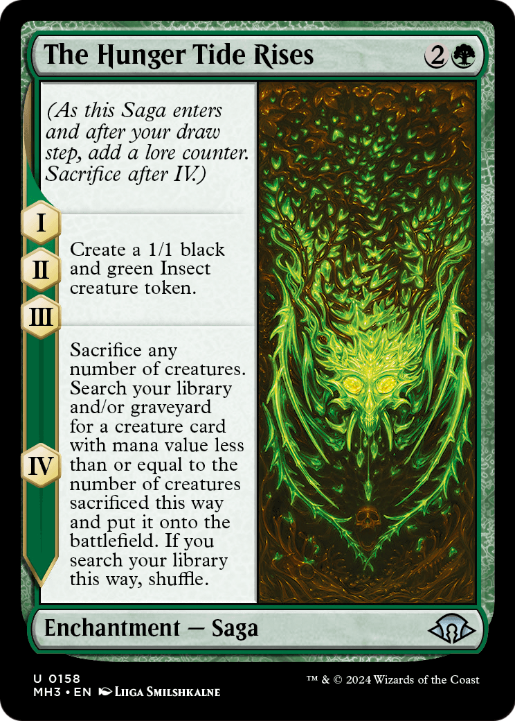The Hunger Tide Rises (MH3-158) [Modern Horizons 3] Foil