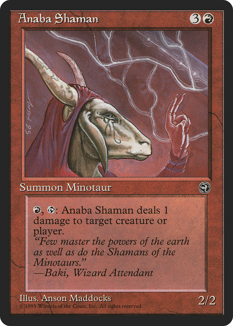 Anaba Shaman [Version 2] (HML-086) [Homelands]