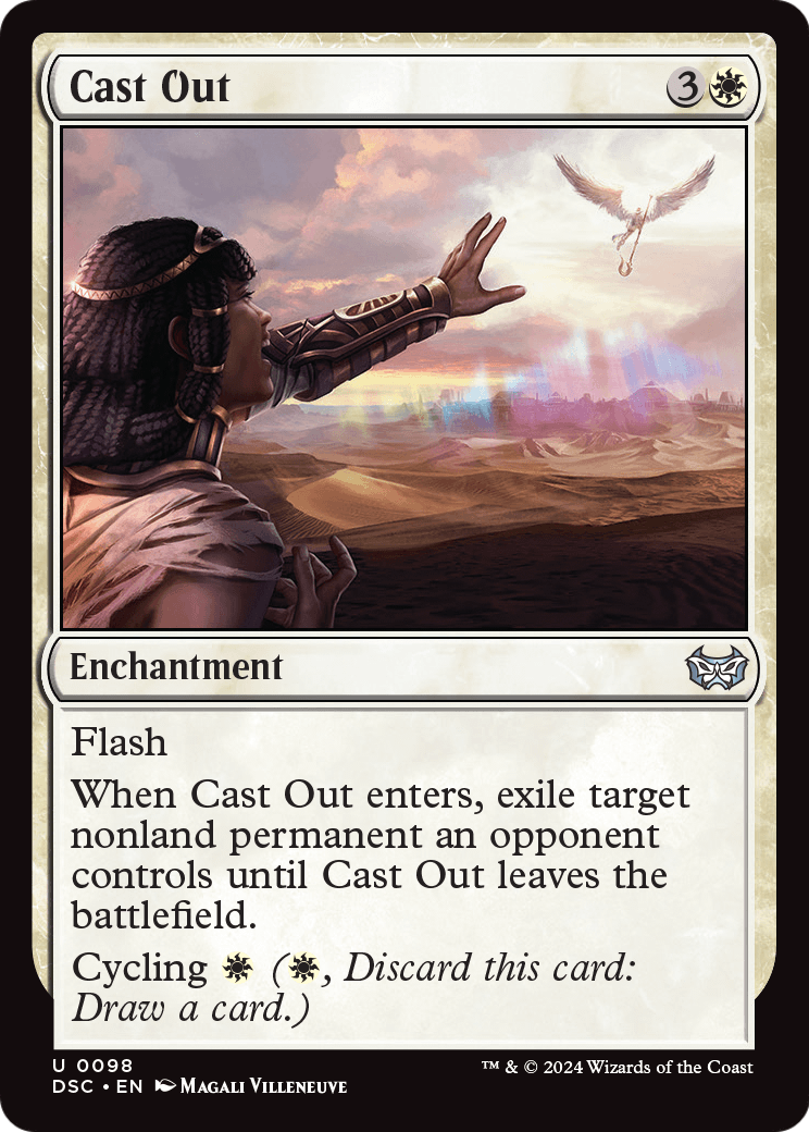Cast Out (DSC-098) [Duskmourn: House of Horror Commander]