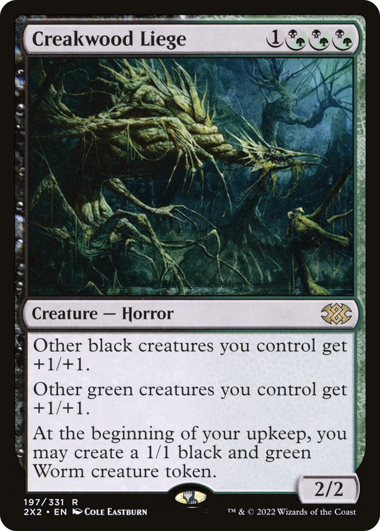 Creakwood Liege (2X2-197) [Double Masters 2022] Foil