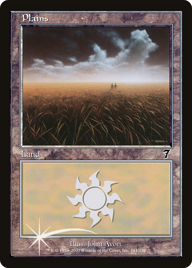 Plains (7ED-344★) [7th Edition] Foil